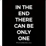 There Can Be Only One